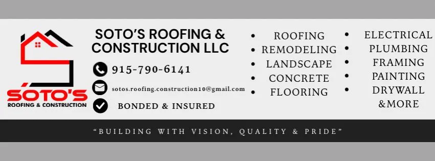 Reliable residential landscaping in El Paso, TX by Soto’s Roofing & Construction