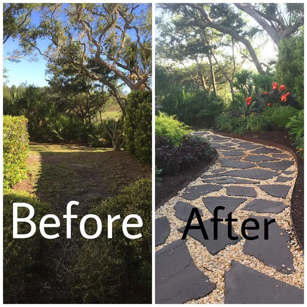 Custom yard maintenance in Fernandina Beach, FL - Soular Gardening