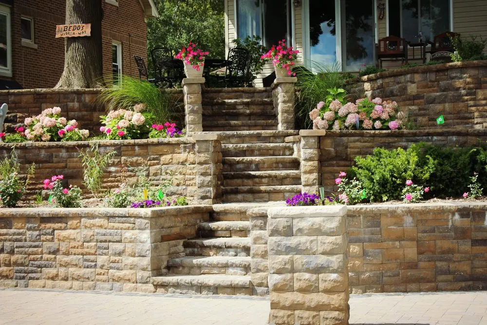 Custom garden landscaping for residential properties across Romeo, MI - Soulliere Companies