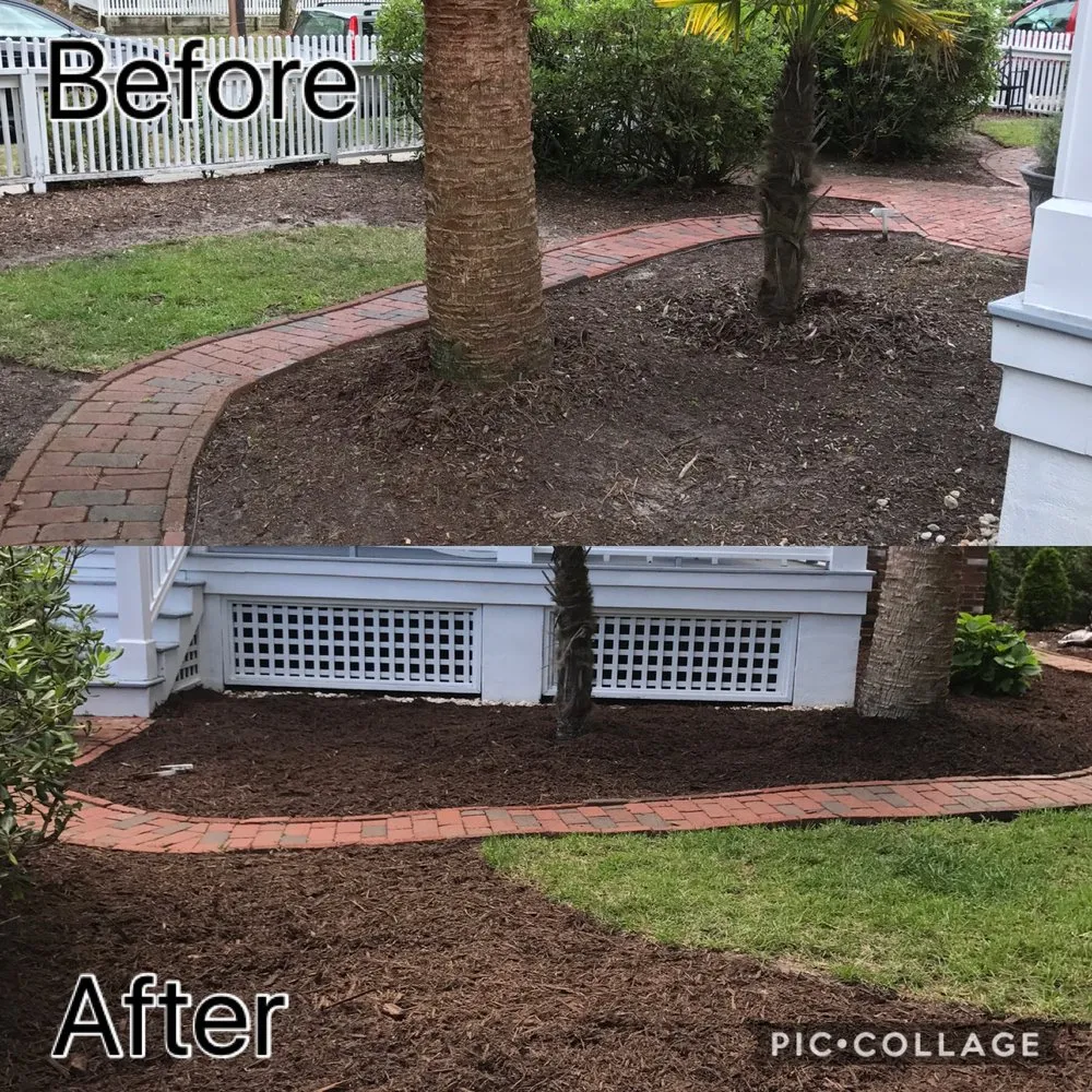 Affordable landscape design in Newport, NC by Sound Boys Landscaping