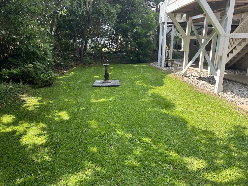 Affordable landscape design in Swansboro, NC by Sound Side Lawn Care