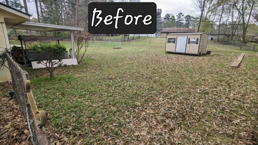 Top-rated yard cleanup service in Bossier City, LA by Sounds of Freedom Lawn Care