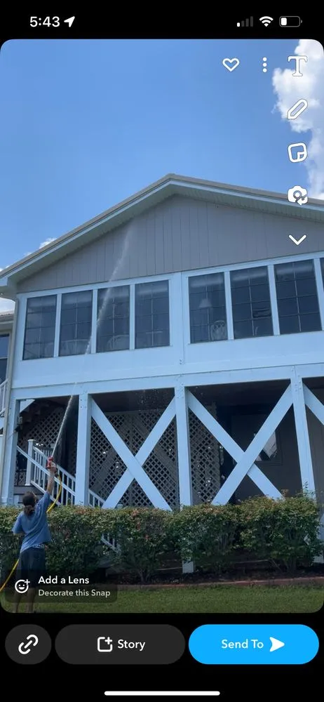 Affordable lawn mowing service in Williamston, NC by Soundside Softwash Solutions