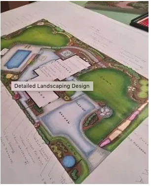 Professional outdoor landscaping in Huntington, NY by Soundview Gardens and Design