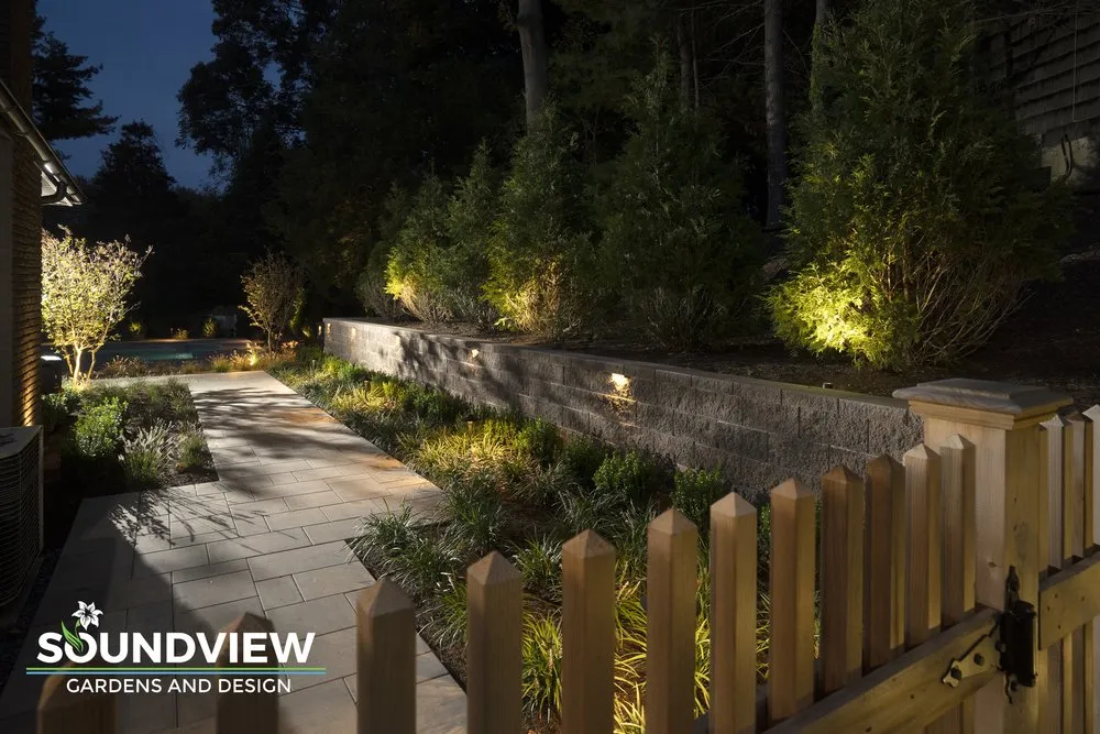 Custom yard maintenance for outdoor upgrades in Huntington, NY by Soundview Gardens and Design