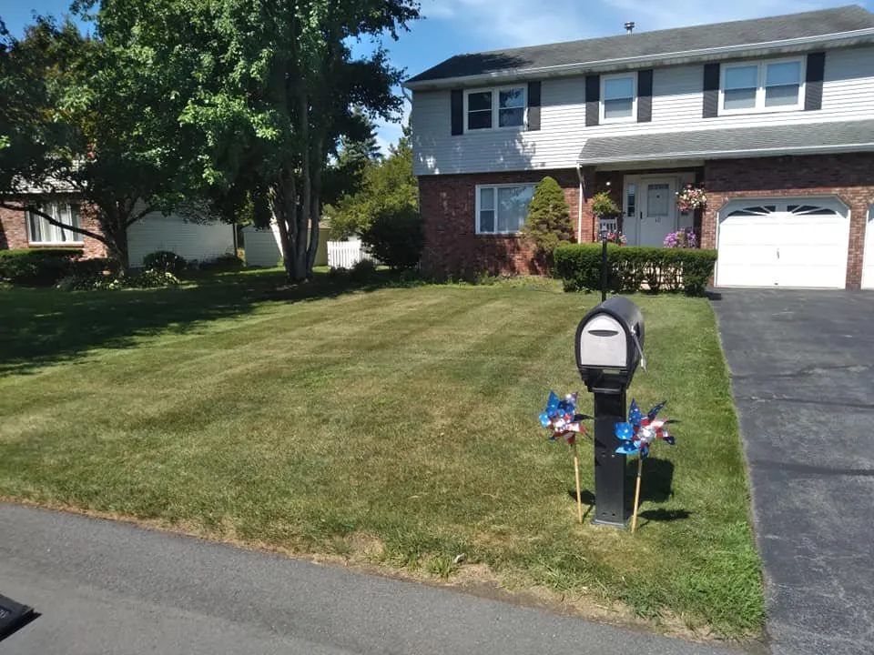 Local lawn mowing service for year-round maintenance in Johnsonville, NY by Soundview Lawn Care
