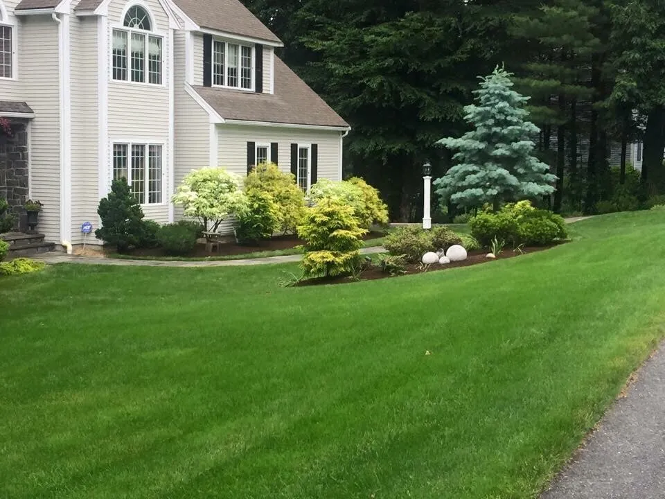 Professional lawn mowing service for beautiful yards across Milford, MA - Sousa Brothers Landscaping