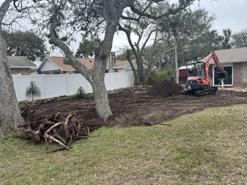 Professional landscape design for residential properties in Palm coast, FL by Sousa landscaping and Site Work