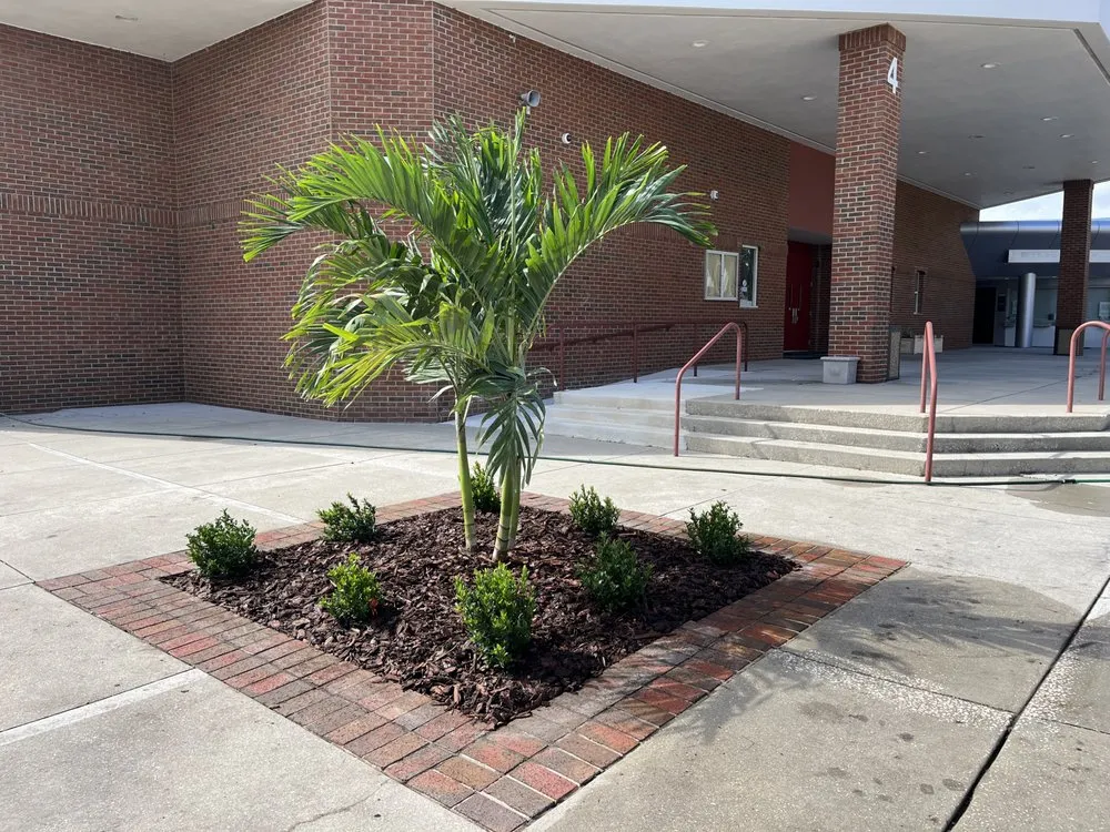 Professional landscape design for homes in Palm coast, FL by Sousa landscaping and Site Work