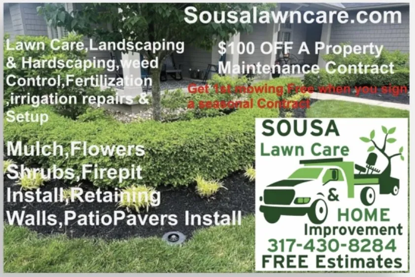 Local outdoor landscaping in New Castle, IN - Sousa Lawn Care & Home Improvement