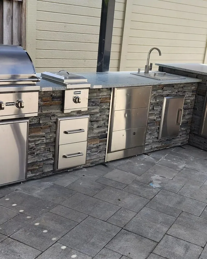 Local landscape installation in Pittsburg, CA - Sousa