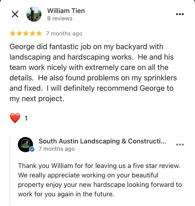 Trusted garden landscaping experts serving Austin, TX - South Austin Landscaping & Construction