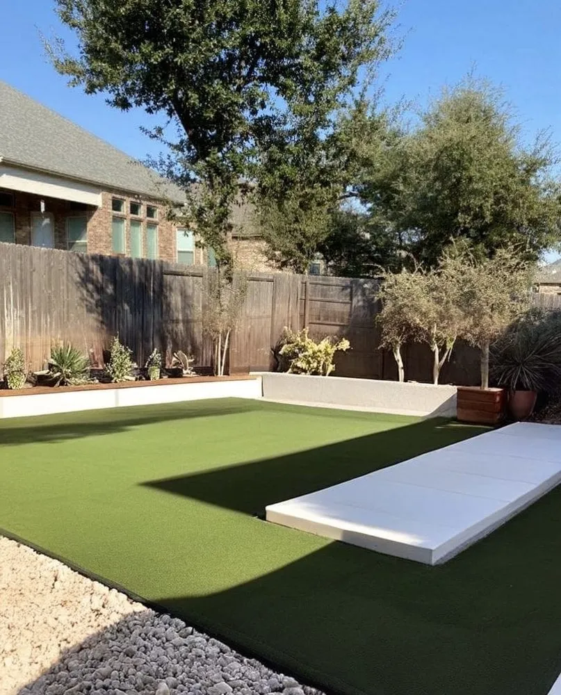 Professional outdoor landscaping in Austin, TX by South Austin Landscaping & Construction
