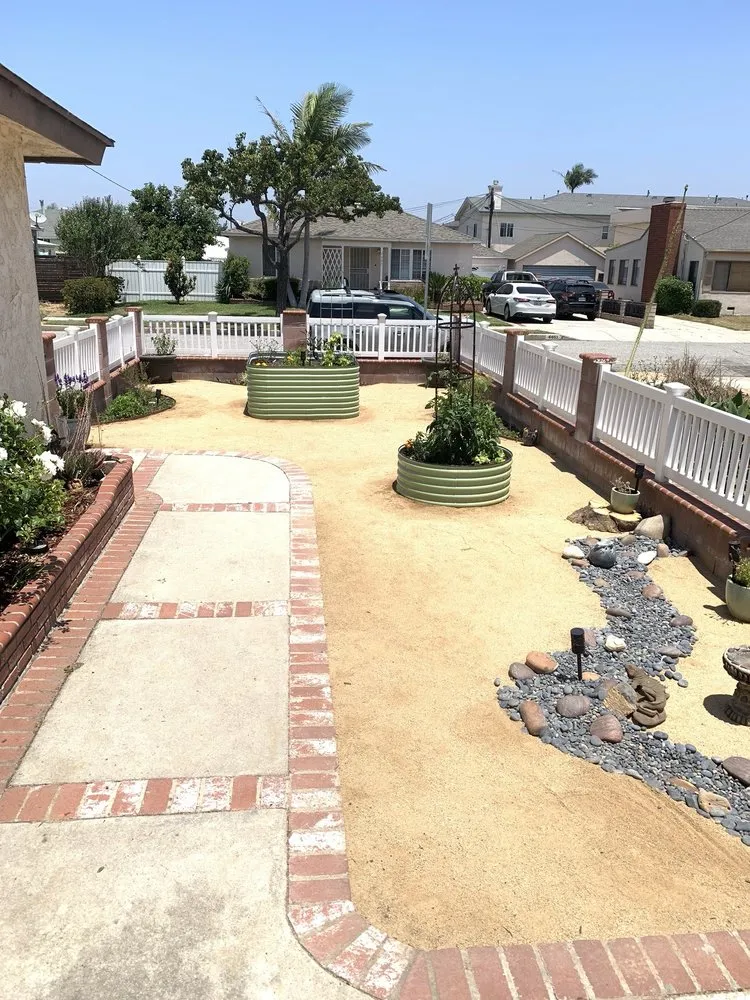 Local outdoor landscaping for residential properties in Manhattan Beach, CA by South Bay Curb Appeal