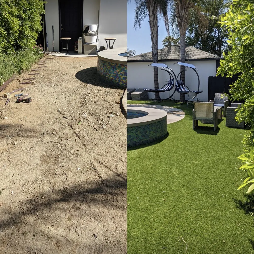 Trusted lawn mowing service for year-round maintenance in Bakersfield, CA by South Bay Lawn Care and Landscaping