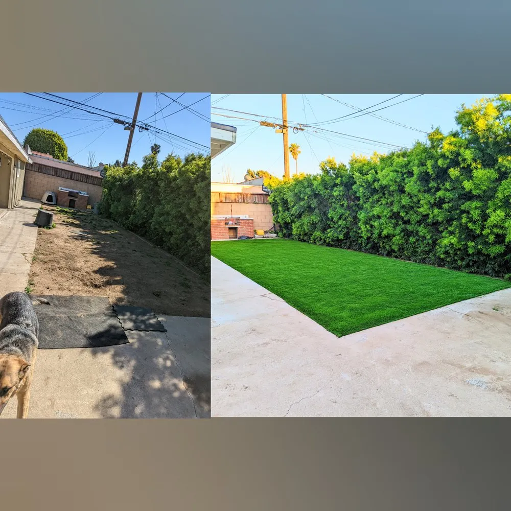 Local outdoor landscaping with custom design across Bakersfield, CA - South Bay Lawn Care and Landscaping