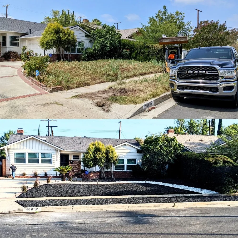 Expert yard maintenance for residential properties in Redondo Beach, CA by South Bay Lawn Care and Landscaping