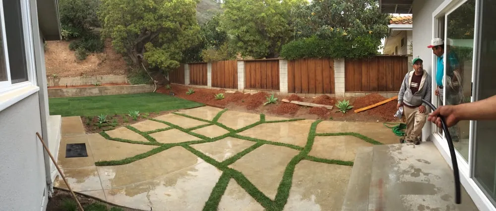 Custom outdoor landscaping near you in Carson, CA by South Bay Roots