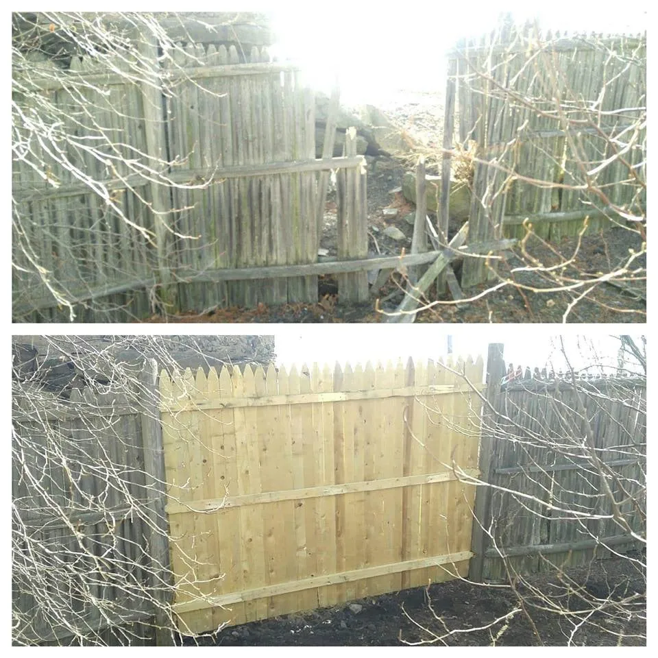 Local landscape installation with custom design in E Freetown, MA by South Coast Curb Appeal