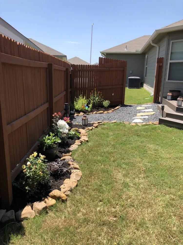 Reliable yard cleanup service with custom design in Cibolo, TX by South Eden Food Forest