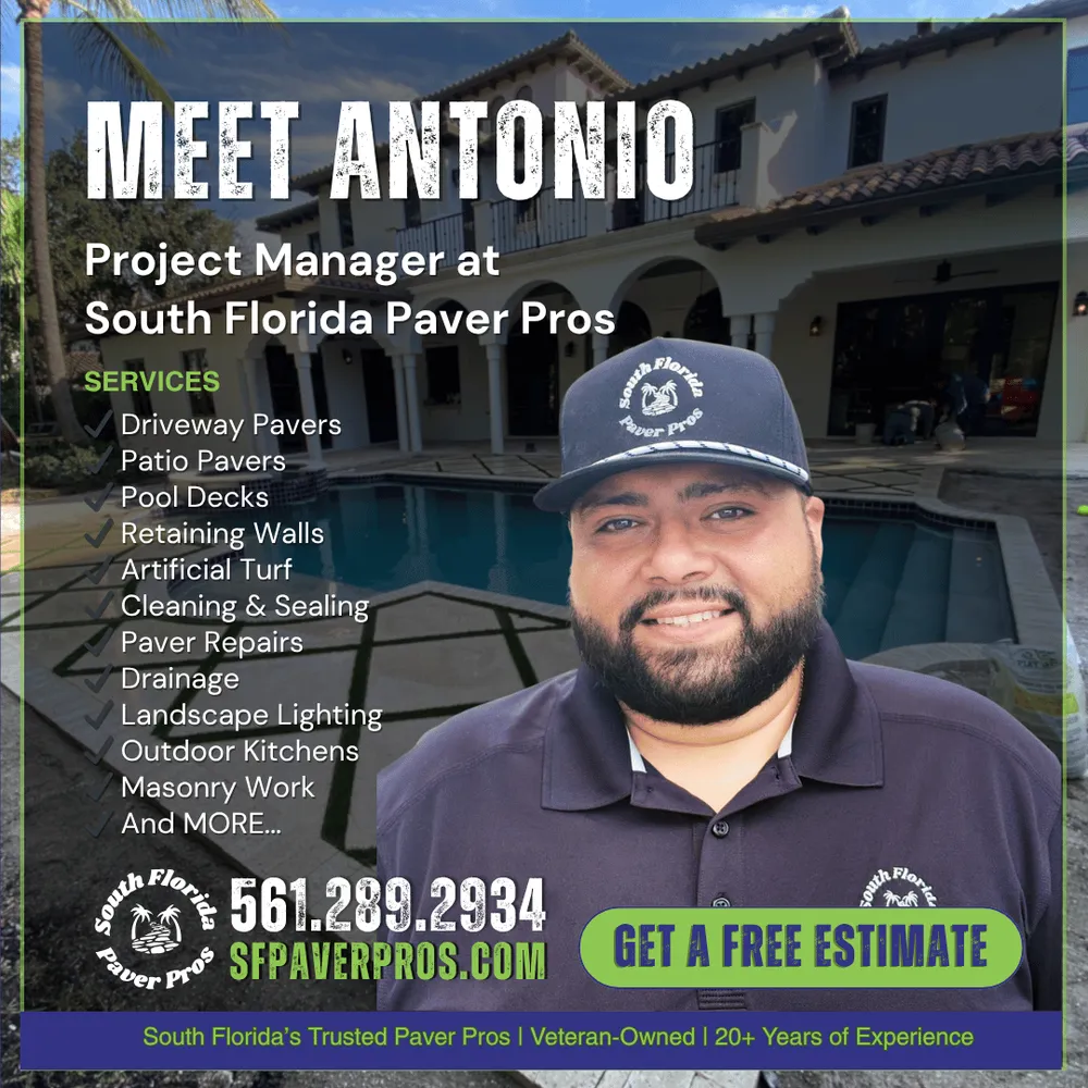 Expert yard cleanup service in Boca Raton, FL by South Florida Paver Pros