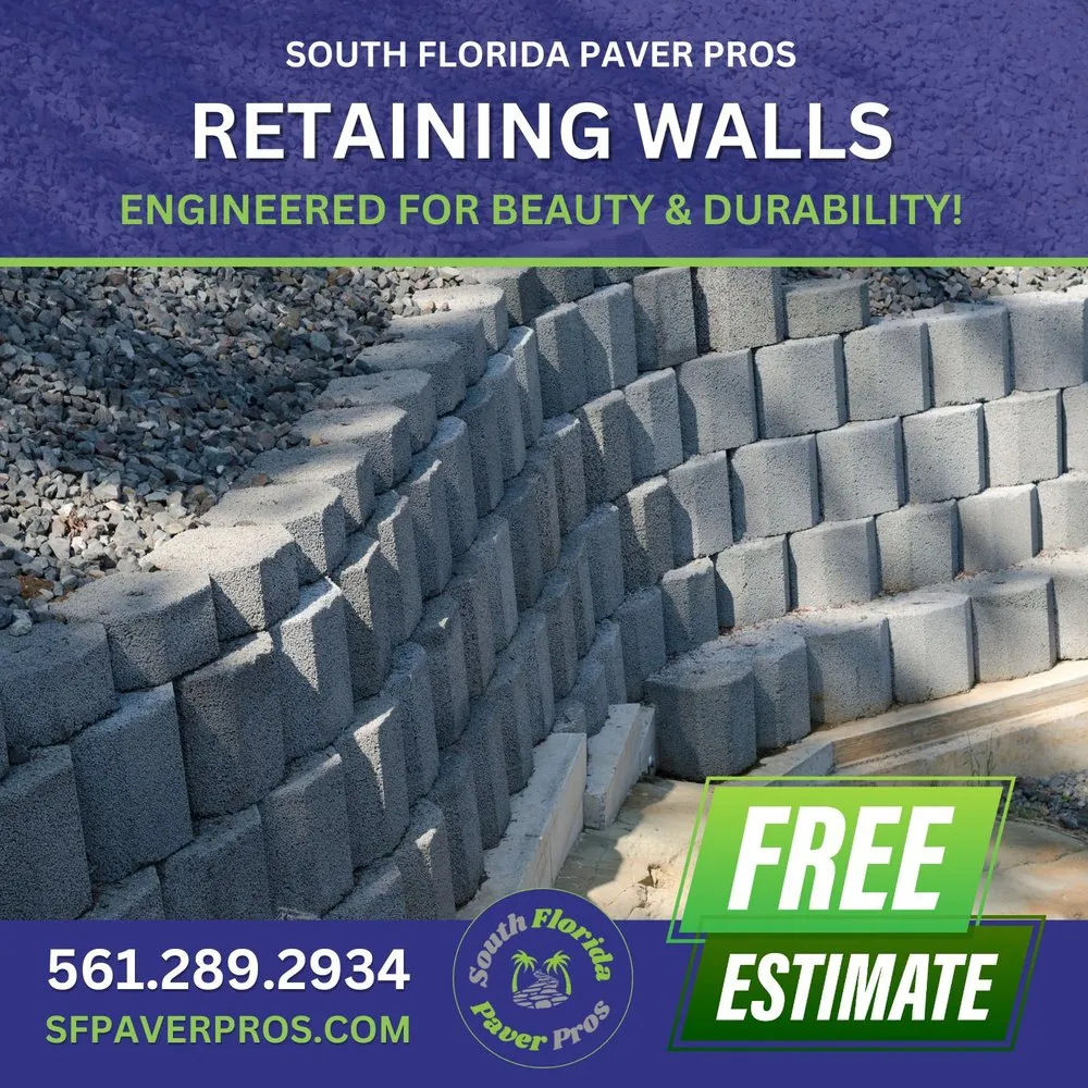 Professional landscape installation in Boca Raton, FL by South Florida Paver Pros