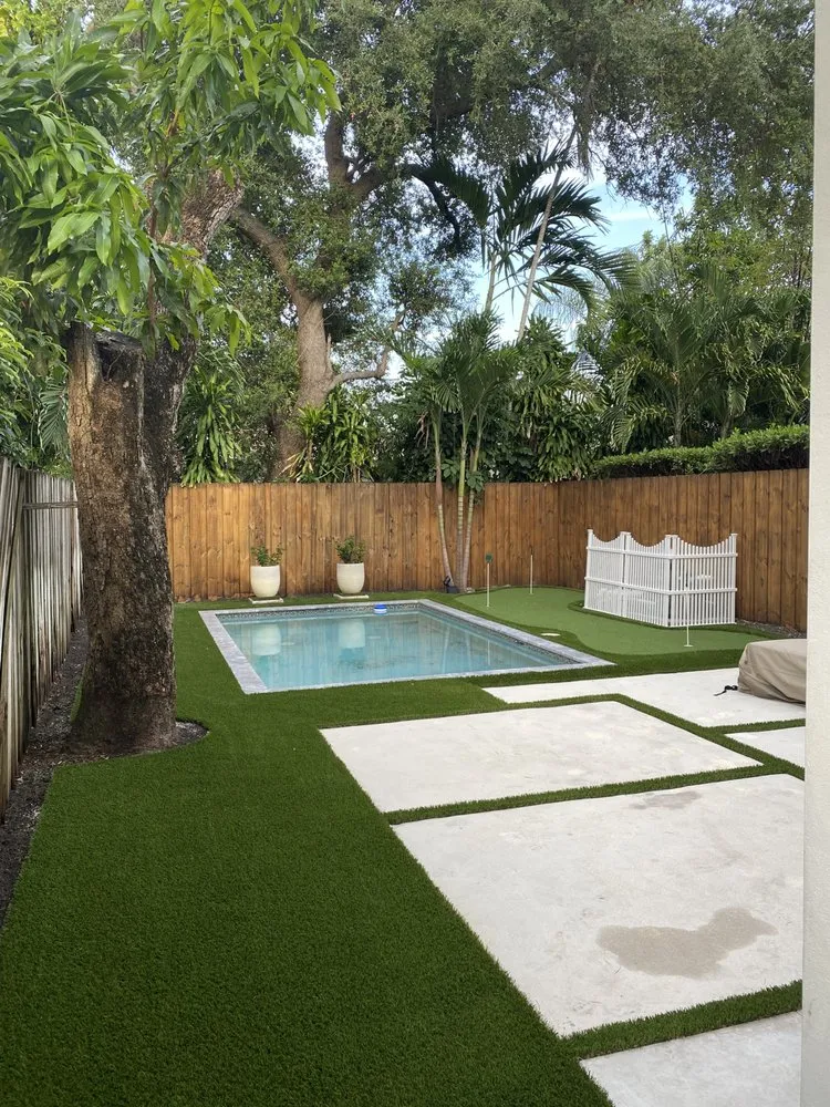 Top-rated landscape design for residential properties across Boca Raton, FL - South Florida Putting Greens