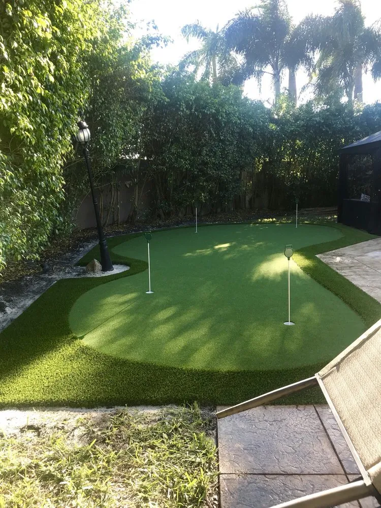 Reliable landscape installation in Boca Raton, FL - South Florida Putting Greens