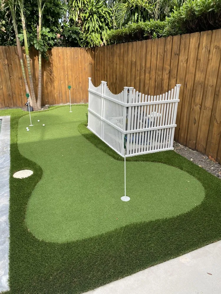 Trusted lawn mowing service for outdoor upgrades across Boca Raton, FL - South Florida Putting Greens