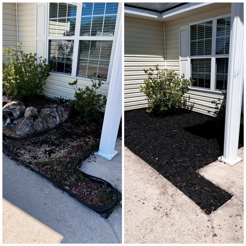 Top-rated outdoor landscaping with custom design in Nashville, GA by South Georgia Lawnscaping