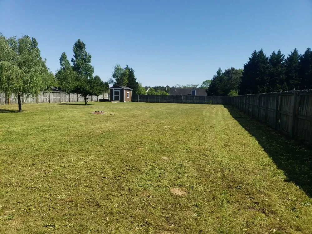 Custom garden landscaping in Raeford, NC by South Montanez Lawn Care