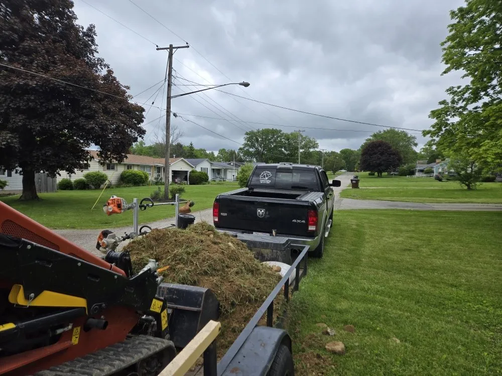 Custom yard maintenance for outdoor upgrades in Mansfield, OH by South Of Saturn Landscapes