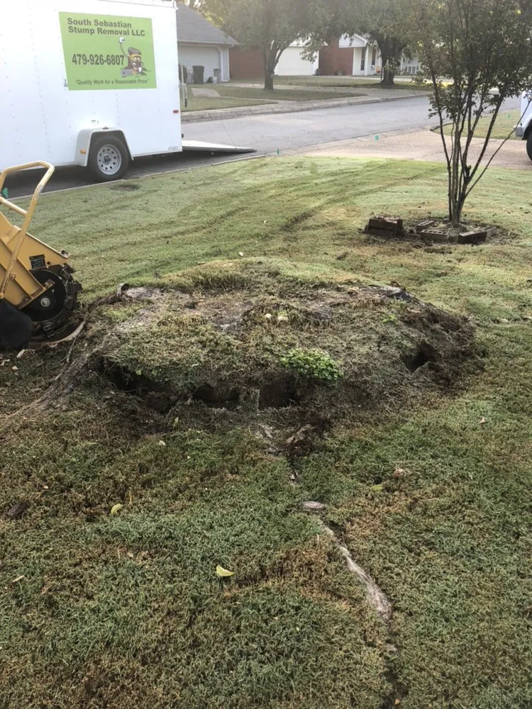 Local residential landscaping for outdoor upgrades across Greenwood, AR - South Sebastian Stump Removal