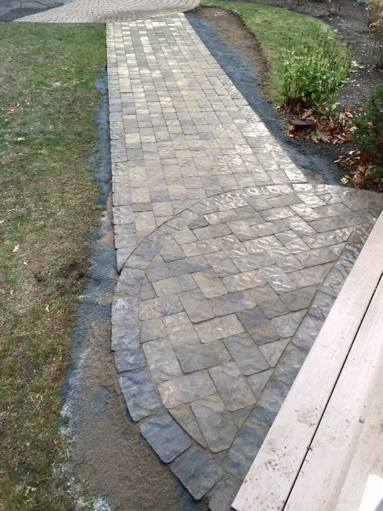Local landscape installation in Weymouth, MA by South Shore Landscaping Corp