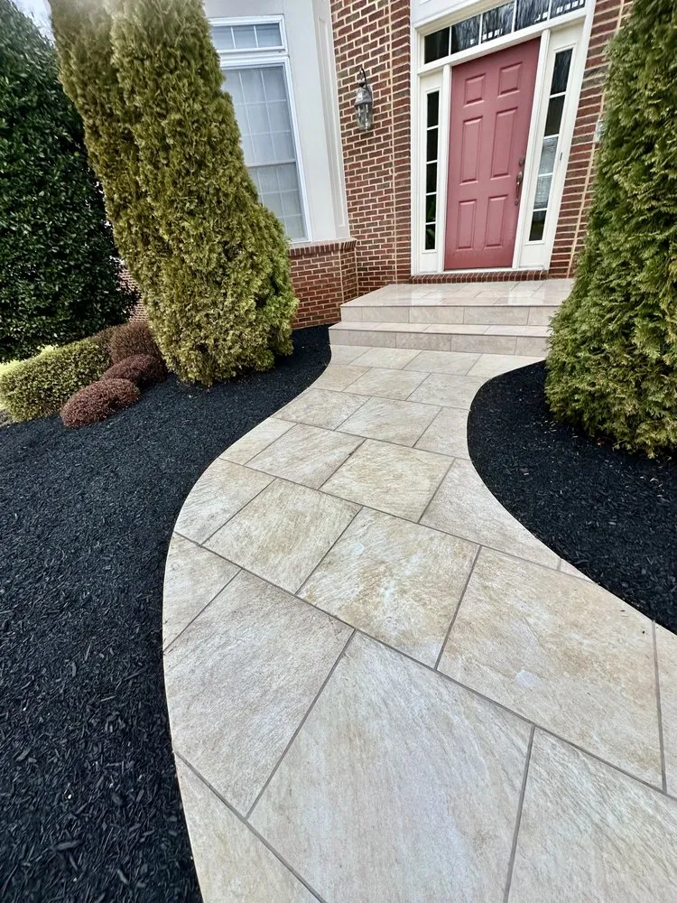 Custom landscape design in Woodbridge, VA by South Side Specialties Landscape & Design