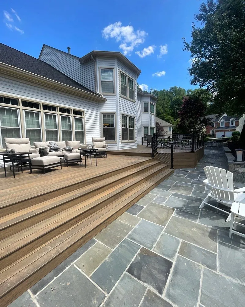 Local landscape installation in Woodbridge, VA by South Side Specialties Landscape & Design