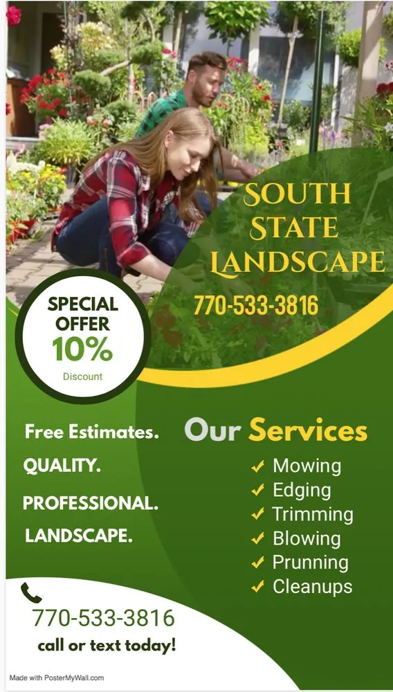 Expert lawn mowing service for beautiful yards in Gainesville, GA by South State Landscape Group