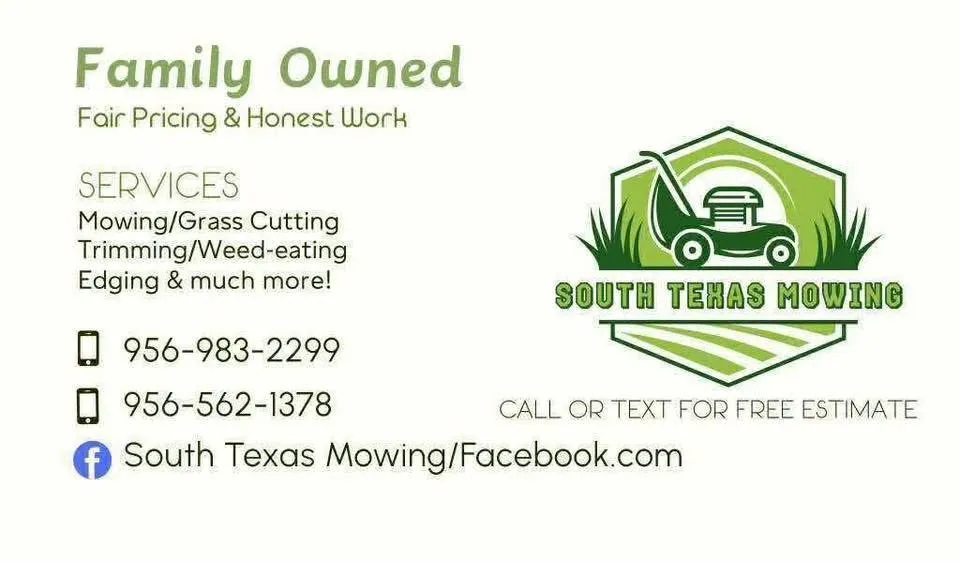 Local landscaping services in West Sharyland, TX - South Texas Mowing