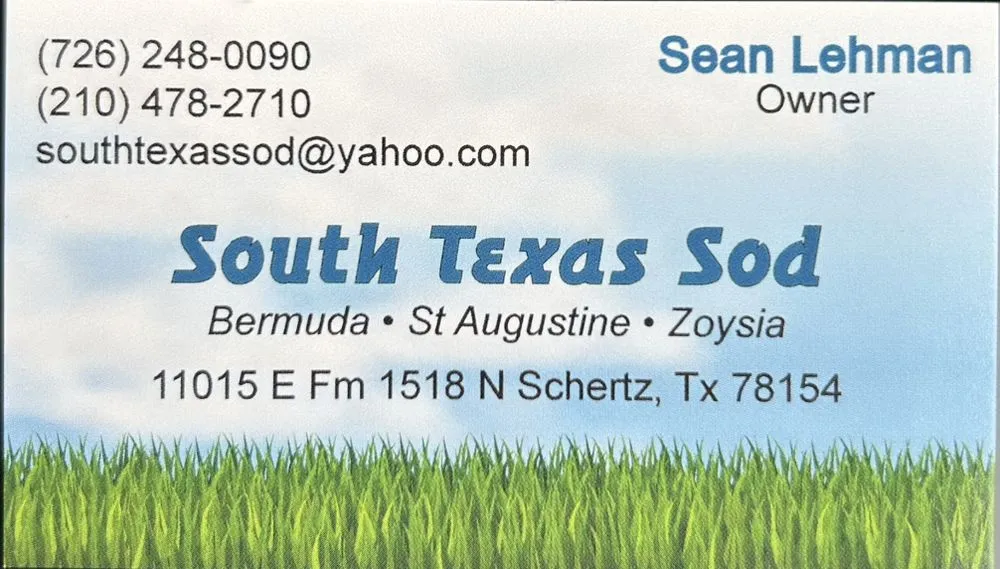 Reliable landscaping services in Schertz, TX - South Texas Sod