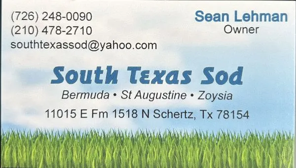 South Texas Sod Logo