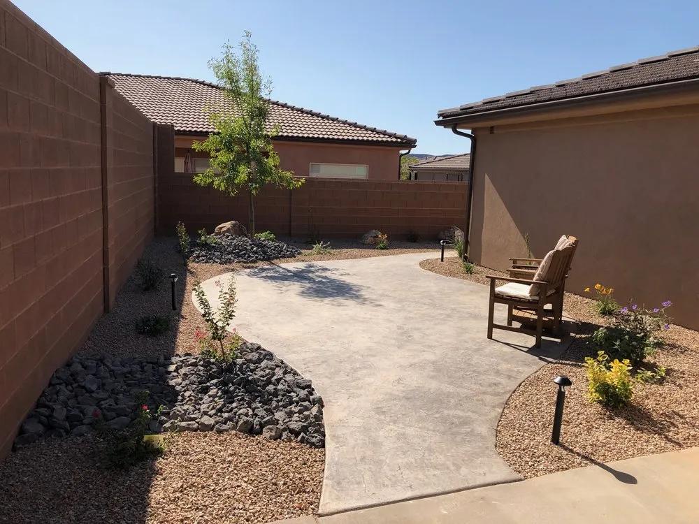 Affordable yard cleanup service for residential properties in St. George, UT by South Valley Landscaping