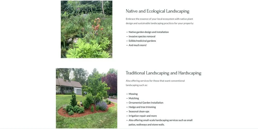 Local residential landscaping for residential properties in New Bedford, MA by SouthCoast Native Landscapes