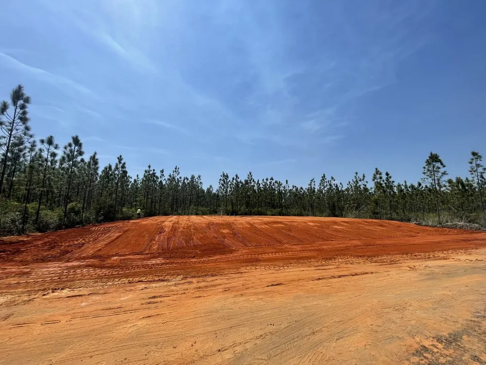 Custom garden landscaping for residential properties in Milton, FL by Southeast Land Clearing