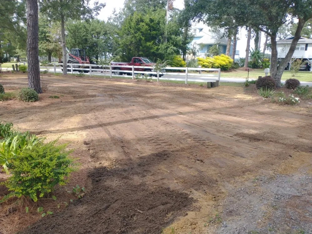 Custom outdoor landscaping in Midway, GA - Southern Bourne Outdoors