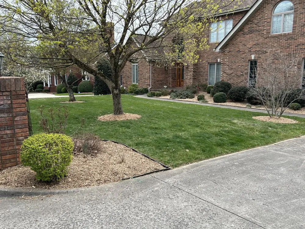 Professional lawn mowing service for residential properties in Kingsport, TN by Southern Boyz’ Mowing & More