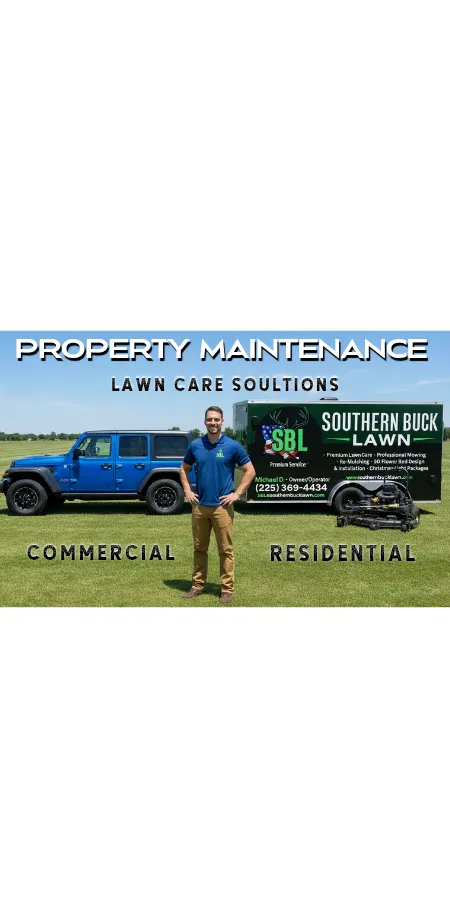 Professional lawn care service in Walker, LA - Southern Buck Lawn