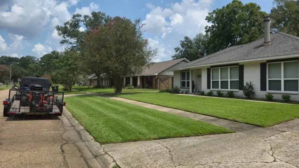 Top-rated landscaping services for beautiful yards in Walker, LA by Southern Buck Lawn