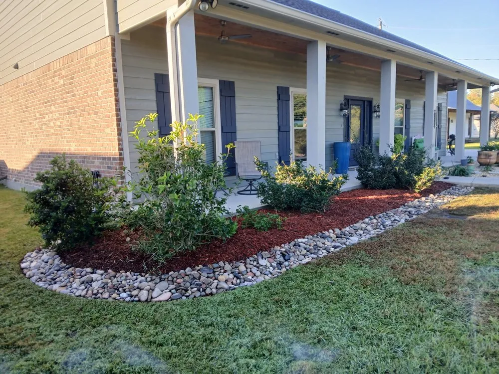 Reliable garden landscaping for year-round maintenance in Walker, LA by Southern Buck Lawn