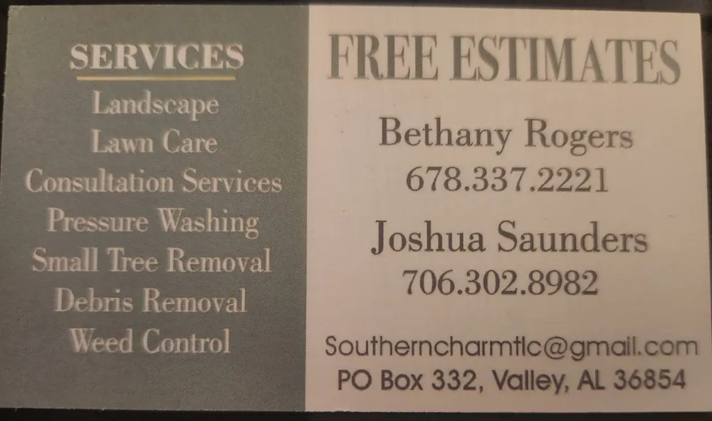 Professional outdoor landscaping experts serving Valley, AL - Southern Charm Total Lawn Care Services