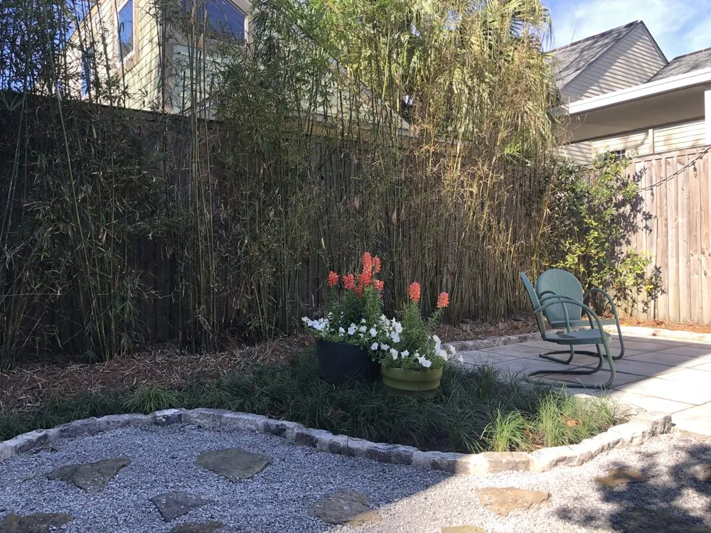 Local landscape installation in New Orleans, LA by Southern City Farm and Landscaping